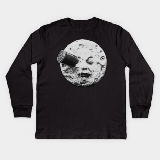 A Trip to the Moon Kids Long Sleeve T-Shirt